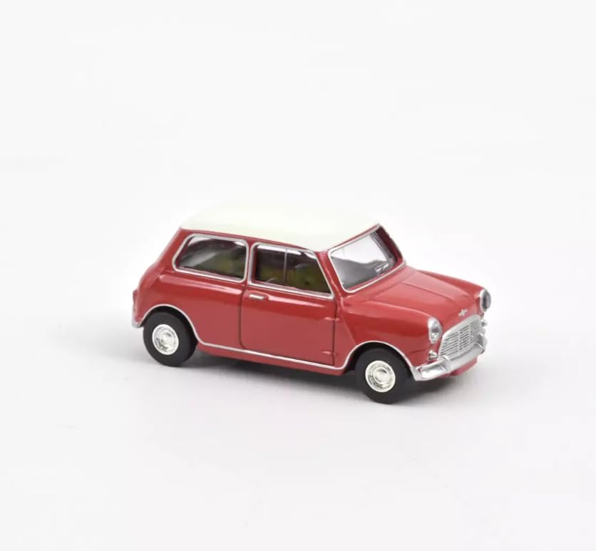 

NOREV Miniature Car 1/64 Mini Cooper S 1964 (Red/White)