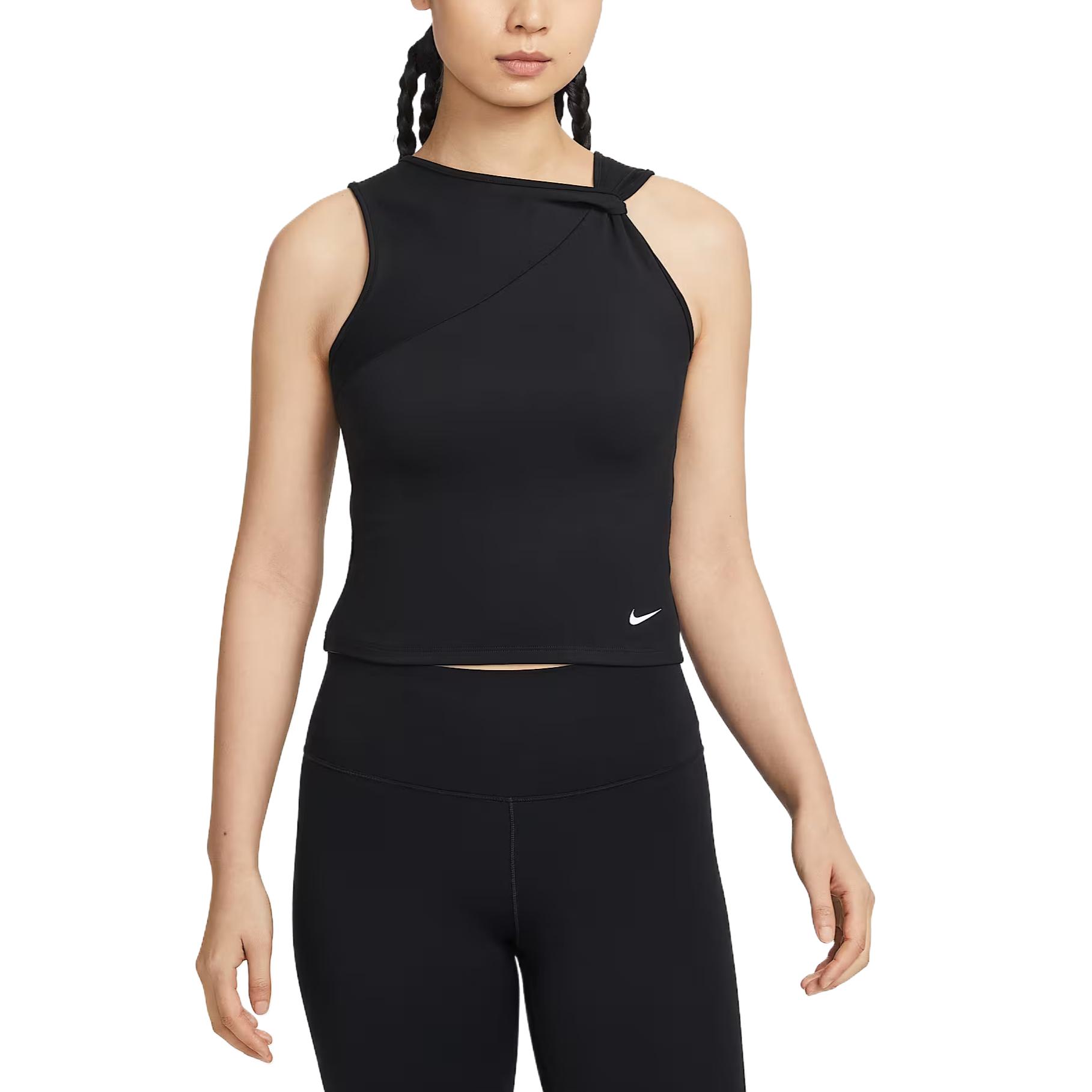 Nike Dri-Fit One Solid Quick-Dry Comfortable Soft Sports Tank Top Women tops IB9163-010 S