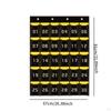 Classroom Pocket Chart Card Organizer Multipurpose Reusable Wall Hanging Storage Bag