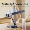360° Rotating Metal Mobile Stand: Adjustable Height & Foldable for iPad/Tablets