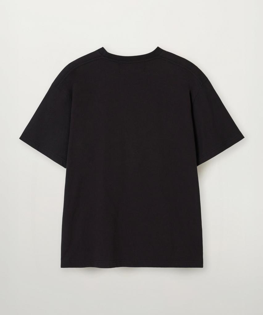 Seteo Flower Pocket Short Sleeve T-Shirt Black