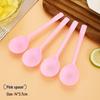 Disposable Plastic Spoons, 100 Count