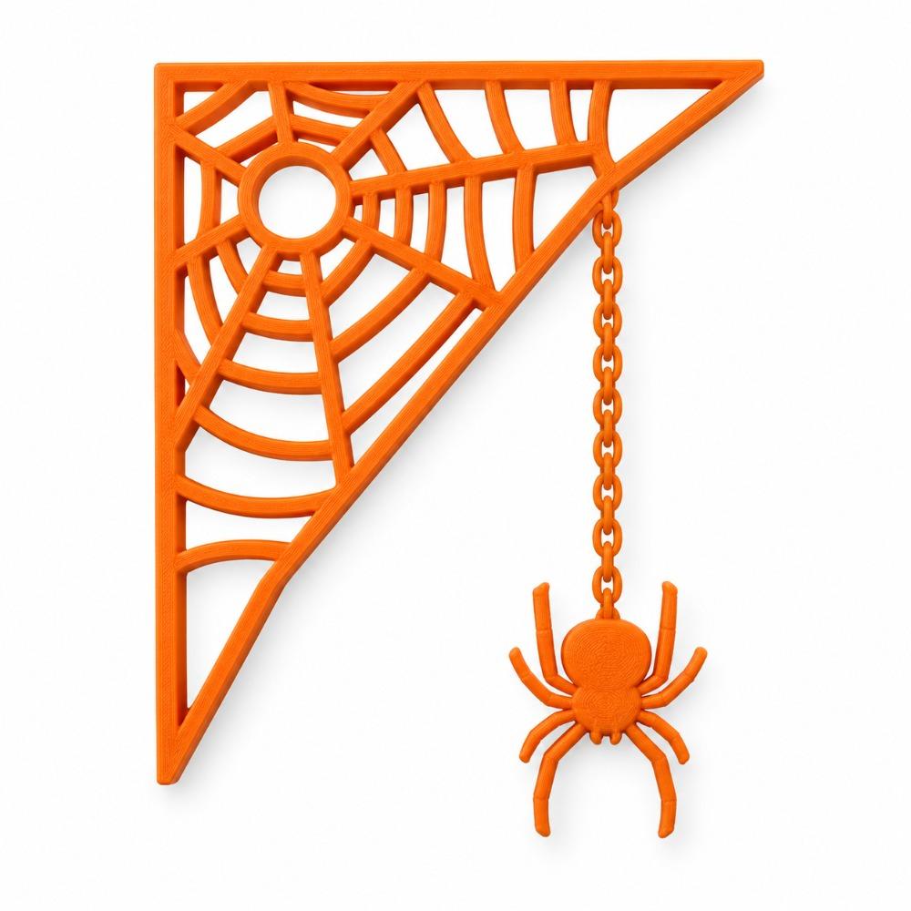 Creepy Spider Web Door Frame Prop Fun Haunted House Decor Holiday Gift Giving