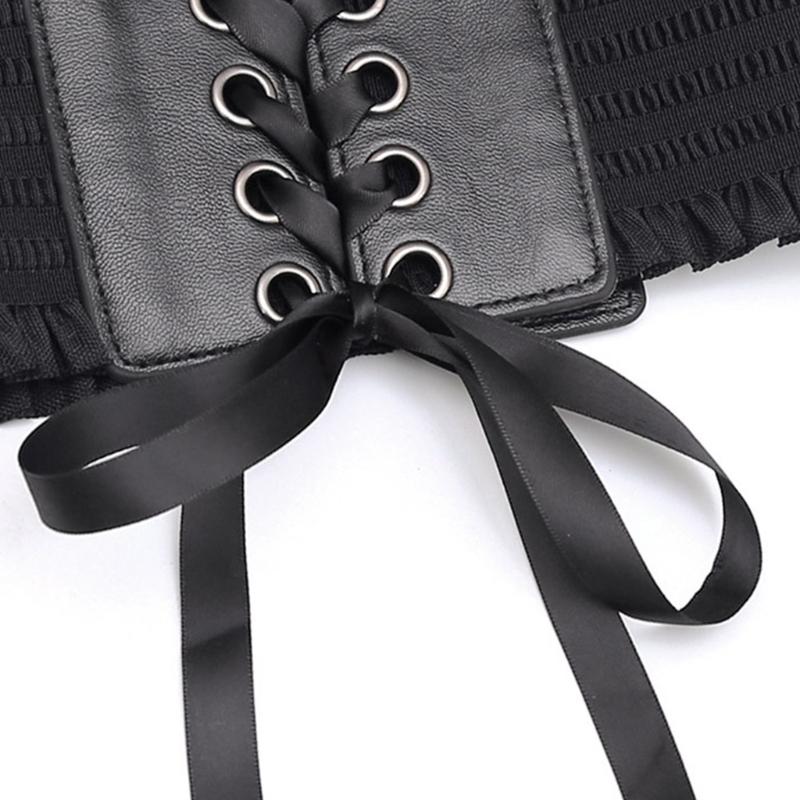 Women Girls Vintage Style Costume Waist Belt Body Shaper Steampunk Sexy Waist Bands Waist Decoration Daily Accessory