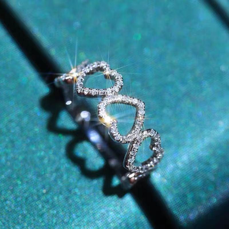 Elegant Adjustable Women s Open Finger Ring - High-End & Versatile Jewelry Adjustable Open Design