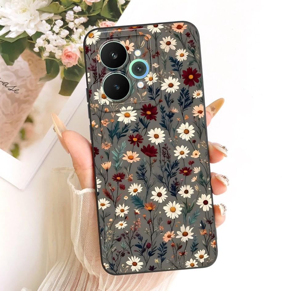 For Realme 15 Pro 5G Case Shockproof TPU Cover Popular Daisy Soft Silicone Phone Case For Realme 15 Coque Realme 15T 15Pro Pouch