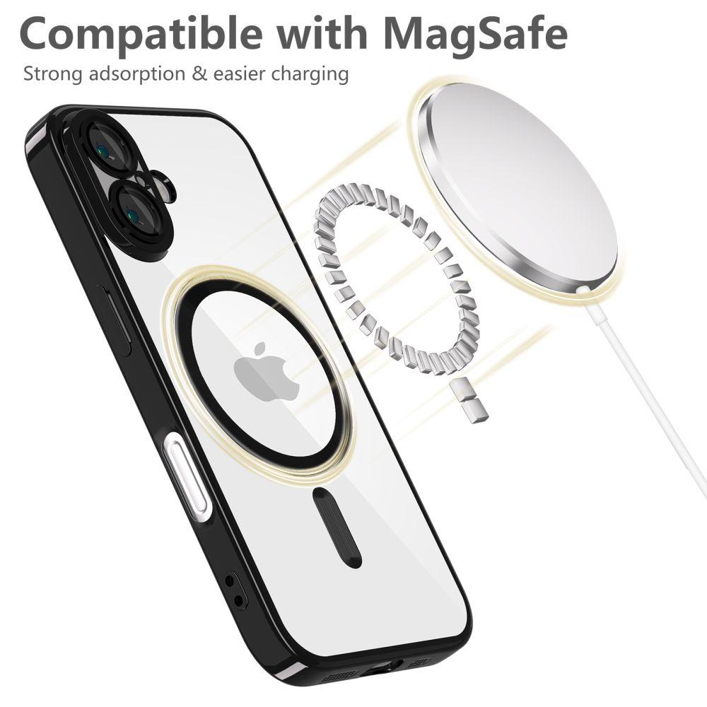 Tech-Protect Magflex Magsafe Iphone 16 Shiny Black
