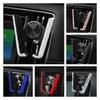 Rhinestone Car Phone Holder: Diamond Air Vent Stand with Full Sparkle