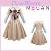 M3gan Cosplay Costume Dress For Girls Polyester Fabric Perfect For Halloween Party Or Stage Performance