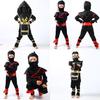 Soft Material Boys Kids Ninja Assassin Samurai Costume For Spring Summer Autumn