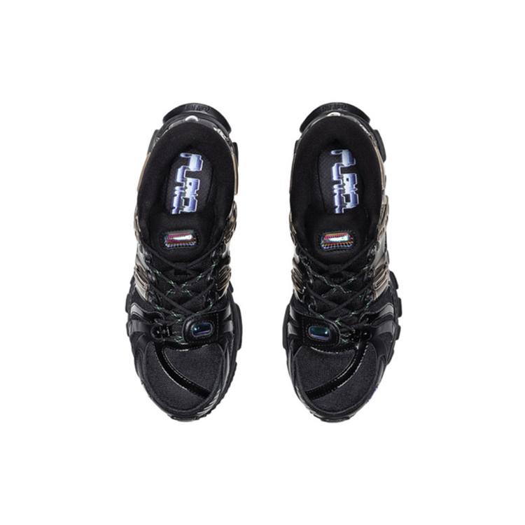 New LiNing Running Shoes Women's Low Top Black ARZP014-13