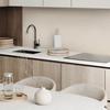 PVC Tiles with Motif Easy Decoration for Dining Room Color Beige 6x60x30 Cm