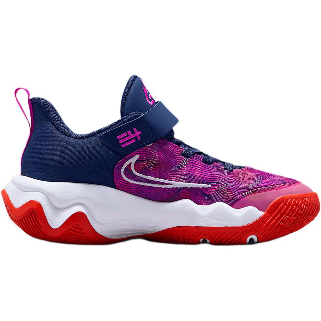 Nike Giannis Immortality 4 SE PS Picante Red Midnight Navy Kids Sneakers IH7663-600