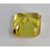Fabulous Yellow Color Sapphire Natural Asscher Cut 6-8 Ct Certified Gemstone