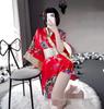 Three Lives Japanese Kimono Lingerie: Seductive & Playful Role Play Set 1006