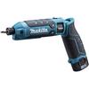 Makita Cordless Pen Impact Driver Includes 2 and Case 7.2V 1.5Ah, Batteries, Charger, (TD023DSHX)