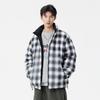 Men's Winter Double-Sided White Duck Down Jacket: Thick, Warm, and Ideal for Couples