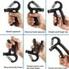1Pcs 60KG Hand Grip Strengthener Gym Equipment Gripper Forearm Exerciser Grips Exercise Hands and Fingers Trainer Muscle Fitness