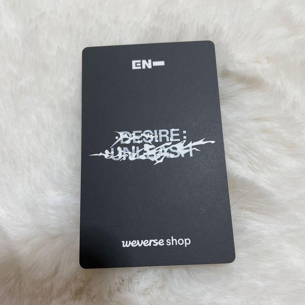 [USED] ENHYPEN DESIRE UNLEASH Korean POP UP Trading Card Sung Hoon