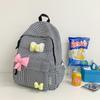 Schoolbag Japanese ins new middle school student schoolbag for women, high value, fresh and full of stars, junior high school students lightweight