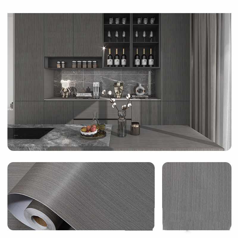 Wood Grain Self-Adhesive Film Waterproof Vinyl Wrap Furniture Renovation Home Decor Cabinets Wardrobes Tables Makeovers