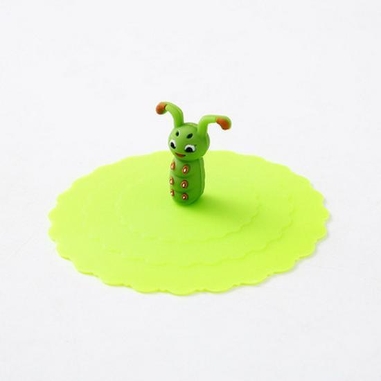 Universal Cartoon Silicone Lid for Mugs and Cups - Dustproof & Sealed