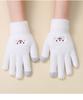Embroidered Gloves Women Cute Cartoon Smile Bear Autumn Winter Warm Unisex Knit