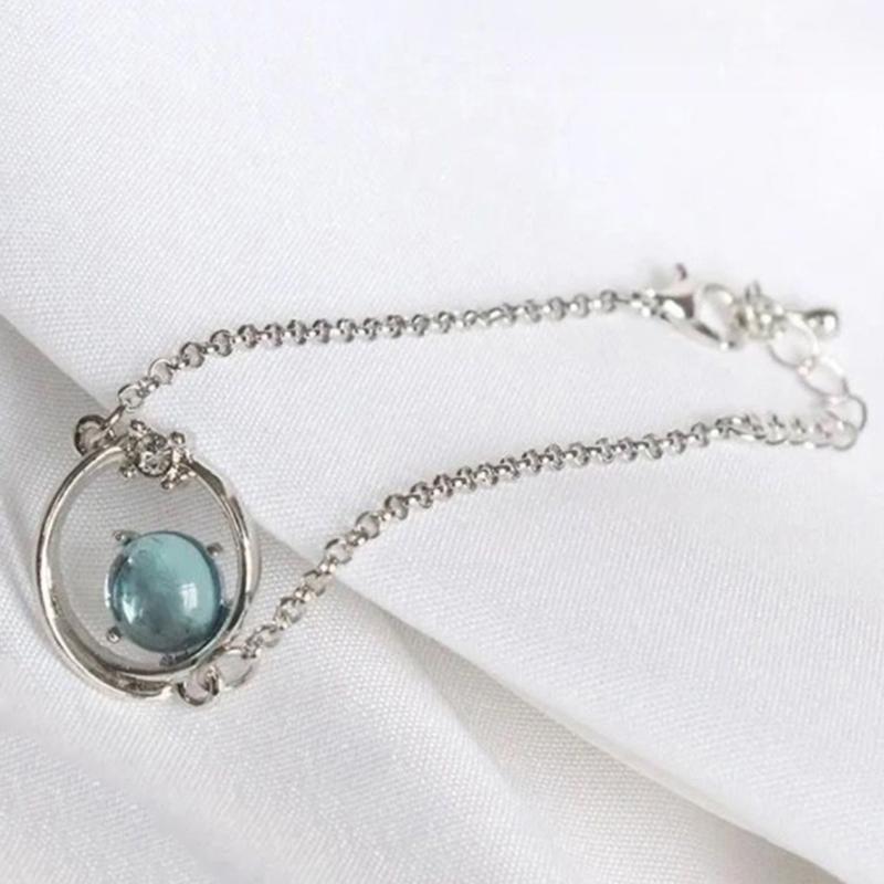 Brățară coreeană Blue Planet pentru studenți, trei studenți, prieteni, cupluri, Meteor Star, brățară artizanală, bijuterii, cadouri de prietenie