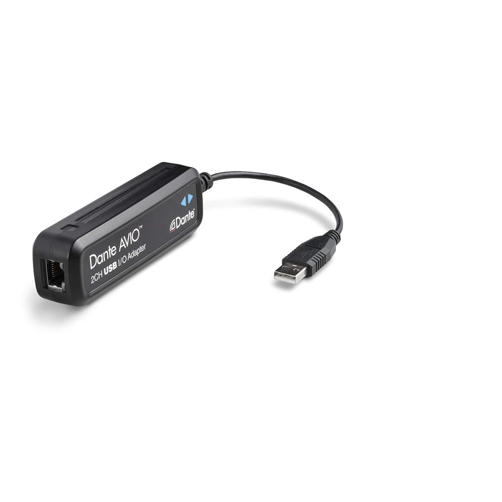 Audinate DANTE AVIO Adapter USB I/O (2 inputs/2 outputs) ADP-USB-AU-2×2