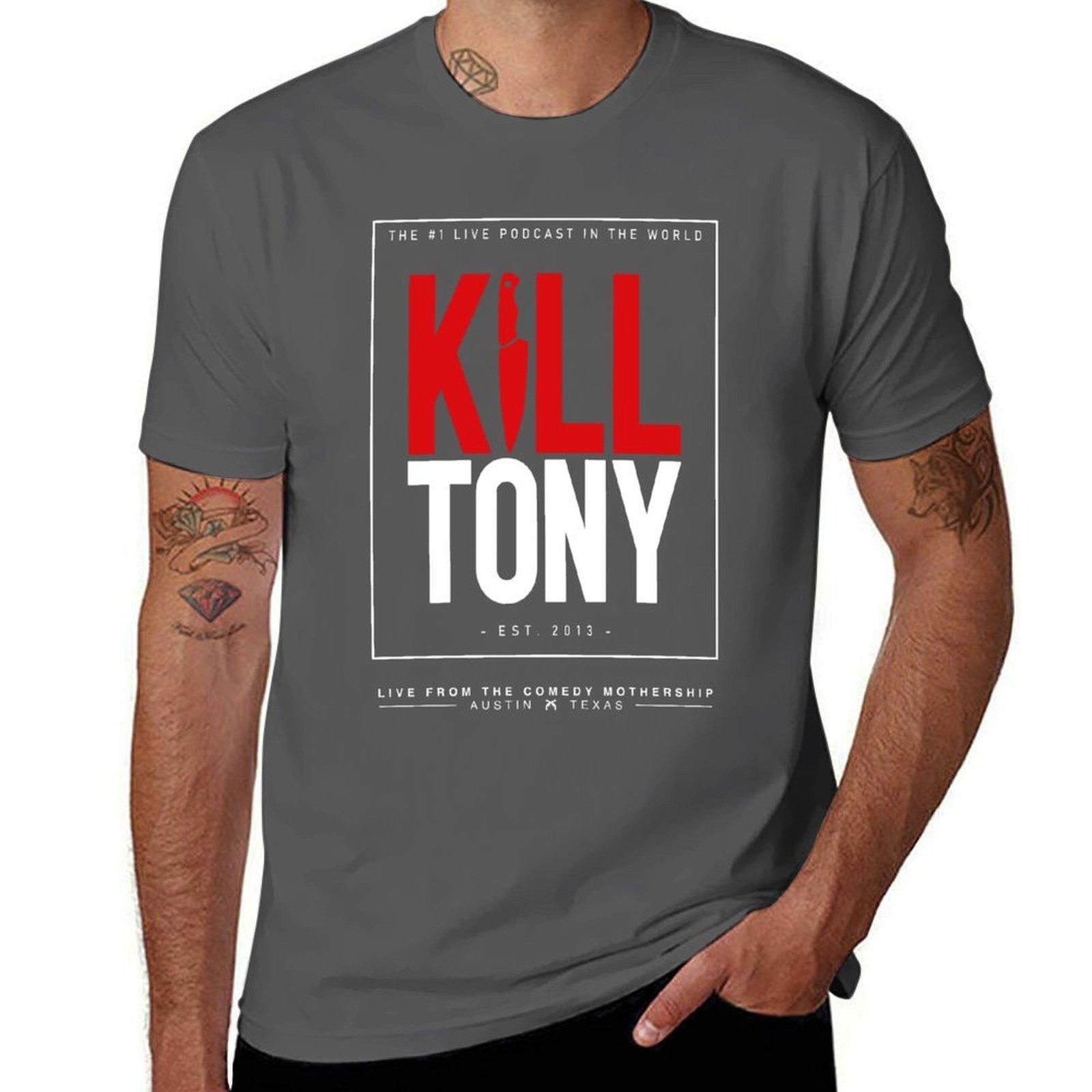 мерч Kill Tony Футболка шоу Kill Tony футболка мужская однотонные футболки для мужчины хлопковая футболка 4XL