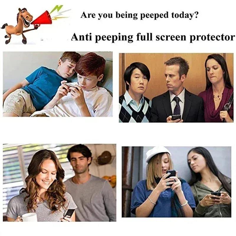 Película De Hidrogel De Privacidade, 3 Peças, Para Samsung Galaxy A03 A12 A13 A14 A15 A21s A22 A23 A30 A31 A32 A33 A34 5g Protetor De Tela