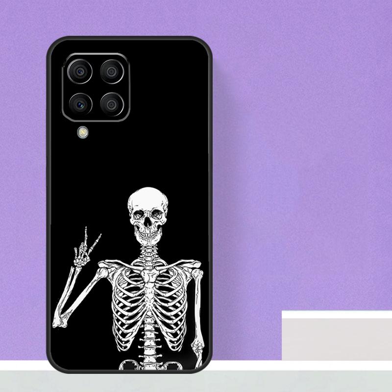 Aesthetics Skeleton Case For Samsung Galaxy M21 M31 M15 M55 M56 M36 M16 M06 M13 M33 M53 M12 M32 M52 M14 M34 M54