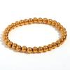 MamacitaSlay Pulsera Elástica de Cuentas de Acero Inoxidable 316L Chapada en Oro de 18 Quilates Pulsera Impermeable para la Muñeca Joyería de Alta Calidad Pulsera Regalos