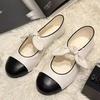 Xiaoxiangfeng Bow Mary Jane Shoes Ballet Flat Women's Shoes Spring 2026 New French Light Mouth Single Shoes