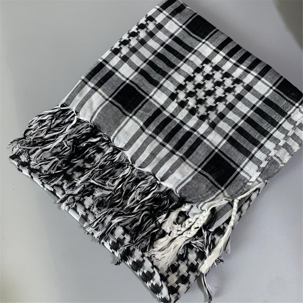 Outdoor Scarf Shawl for Men Women Multifunctional Head Scarf Unisex Shemagh Versatile Outdoor Scarf Shawl Daily Wear