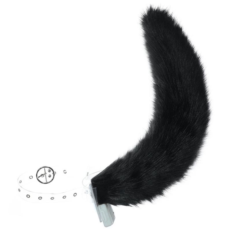 

Artificial Animal Tail Faux Furs Foxes Costume Plushes Faux Furs Tail Cosplays Dress Up Halloween Party Costume Tail