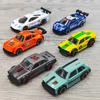 Mini 1:64 Scale Metal Sports Car Series Model Toy Alloy Body Rubber Tires Racing Cars Collectible Ornaments Gifts for Boys