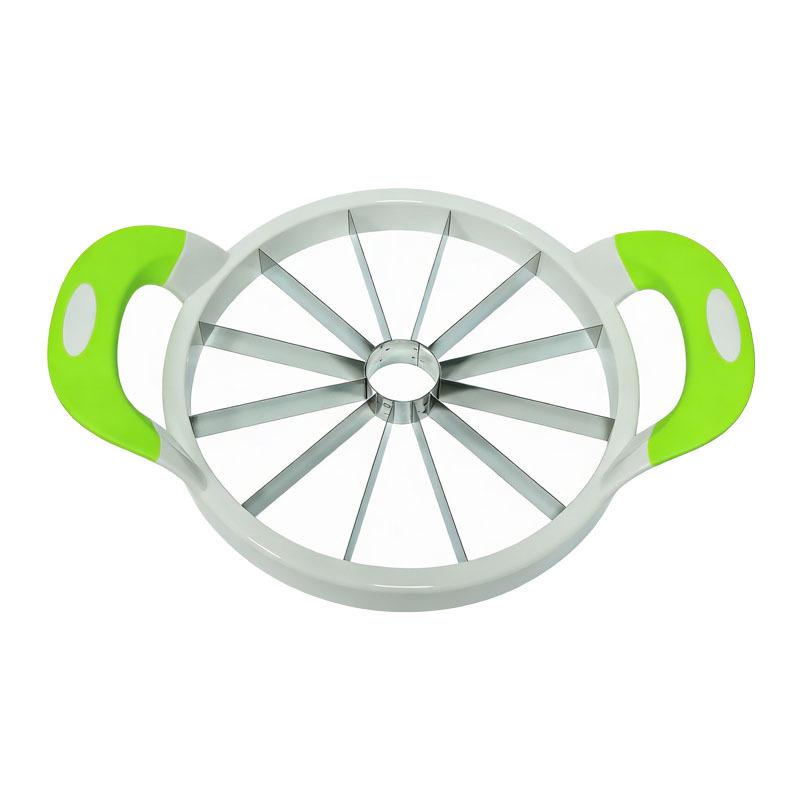 Stainless Steel Watermelon & Cantaloupe Slicer with Color Box Packaging