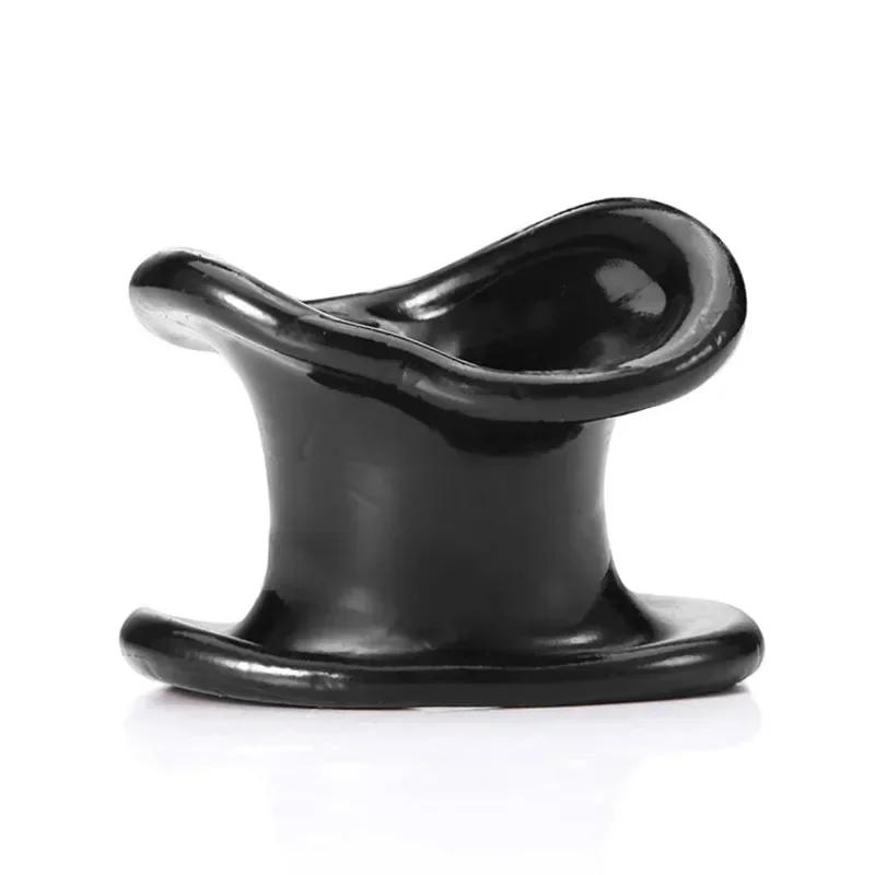 Penis Ring Ball Stretcher Scrotum Testicle Bondage Delay Ejaculation Cock Ring Lock Sperm Penis Sleeve Sex Toys For Men Adult