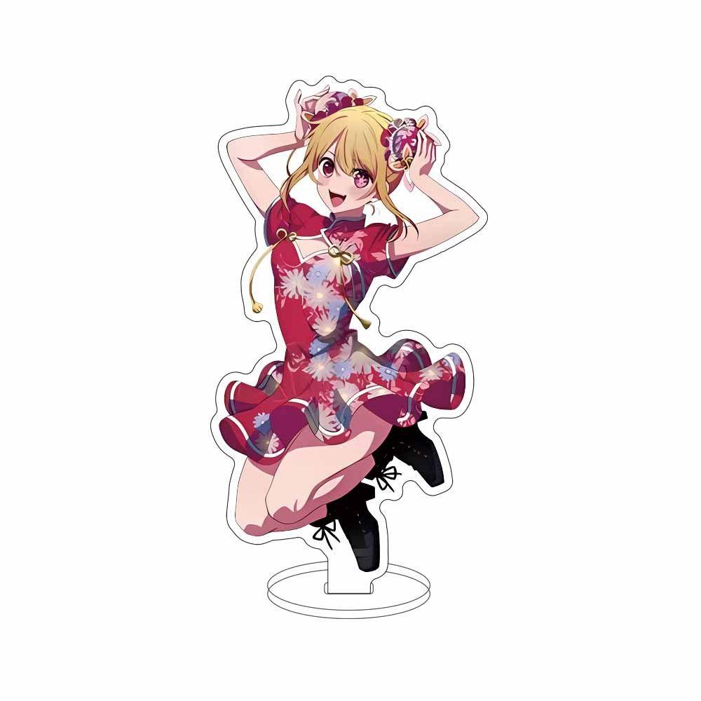 

Oshi no Ko Хосіно Ай та Хісуї Румі Акрилова підставка-орнамент - Аніме Мерч