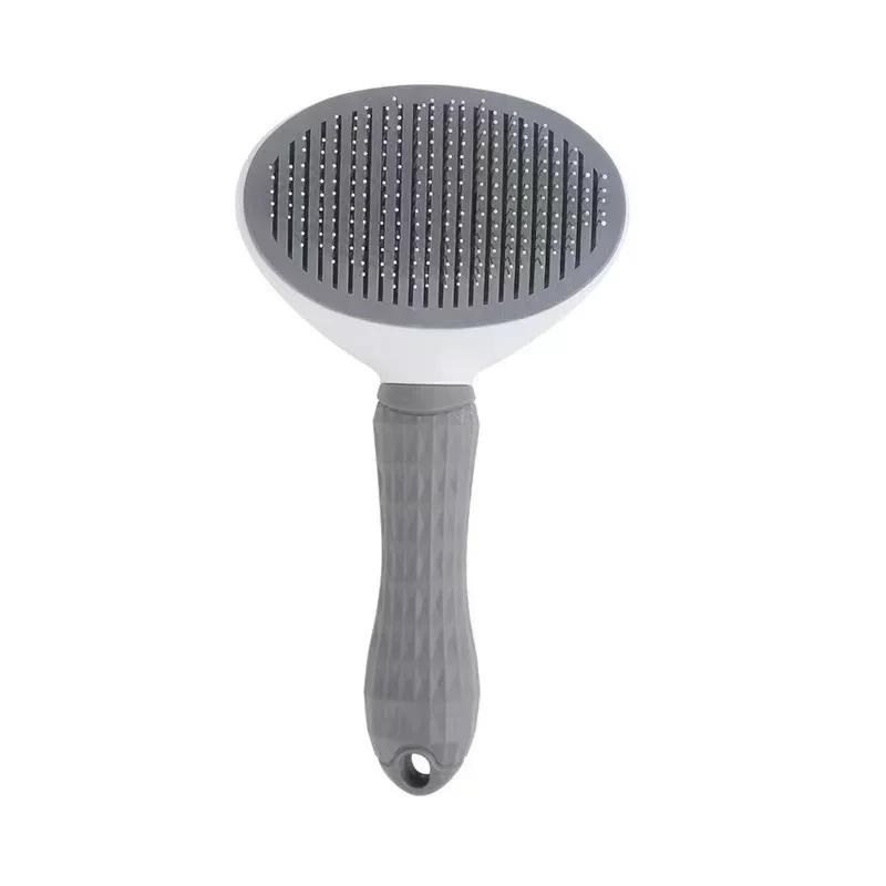 Self-cleaning Pet Hair Remove Comb Cat Slicker Brush Pet Hair Removal Comb For Dogs Cats Grooming Tools Combs Dogs Accessories