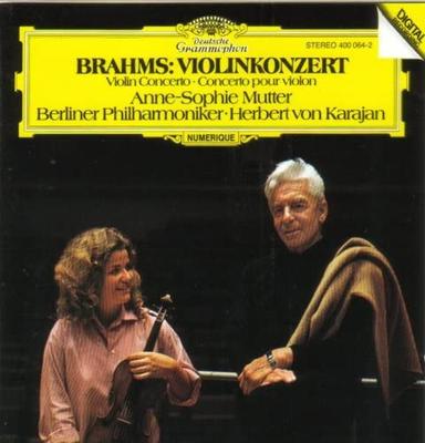 CD BRAHMS, BEETHOVEN; WILHELM F - Violinkonzert 4000642 Deutsche Grammo Europe Classical Used