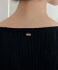 Meojiaenminggeul Iconic Pleats Wrap Scarf Blouse T (Black)