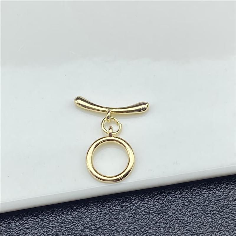 

Handmade Crystal Bent Bar IQ Clasp with Zircon Micro Pave Pendant for DIY Jewelry & Wenwan Beading Standard