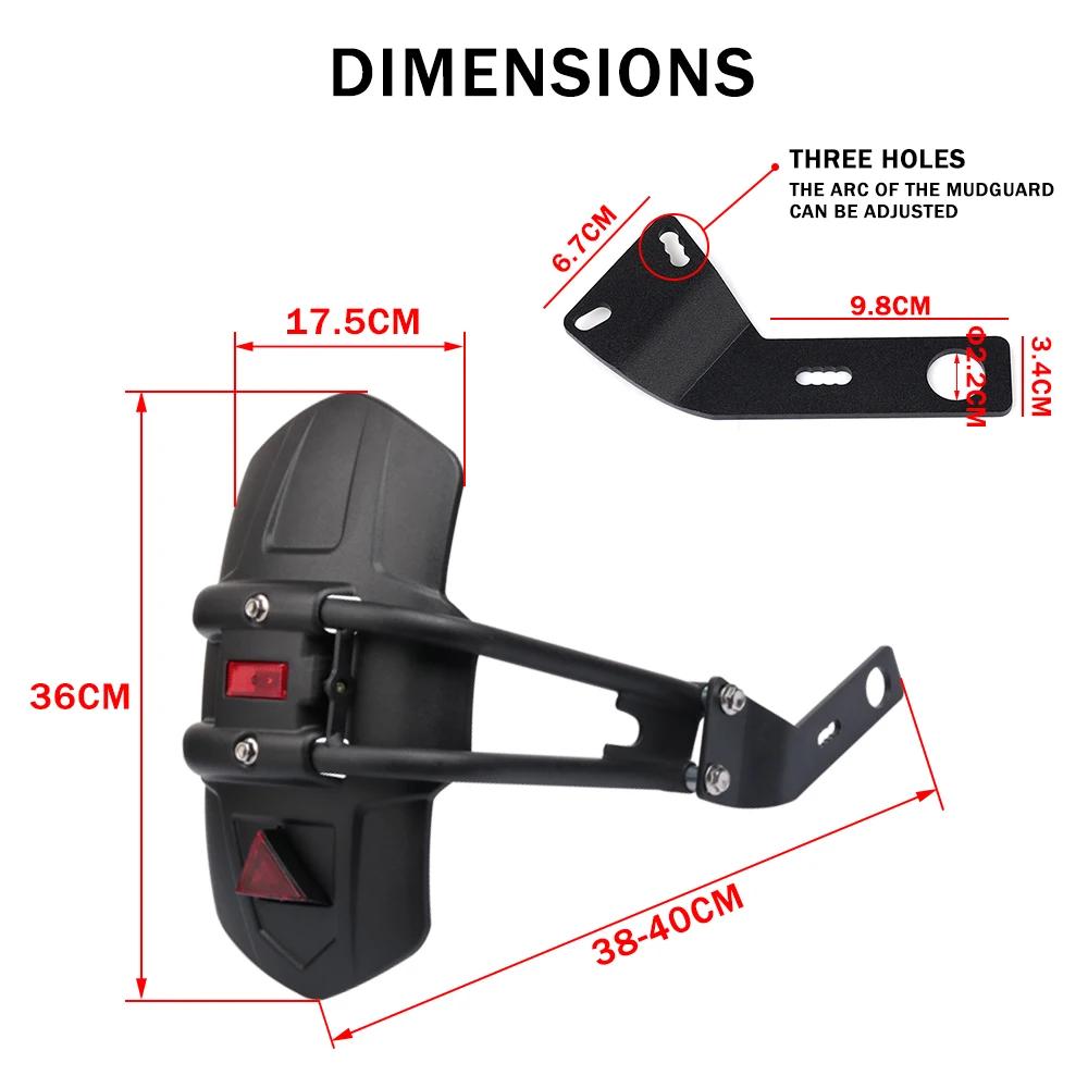 Motorcycle Accessories Rear Fender Mudguard Rear Wheel Splash Guard Mudflap For CFMOTO CF MOTO 700MT MT700 700 MT CF700MT MT 700