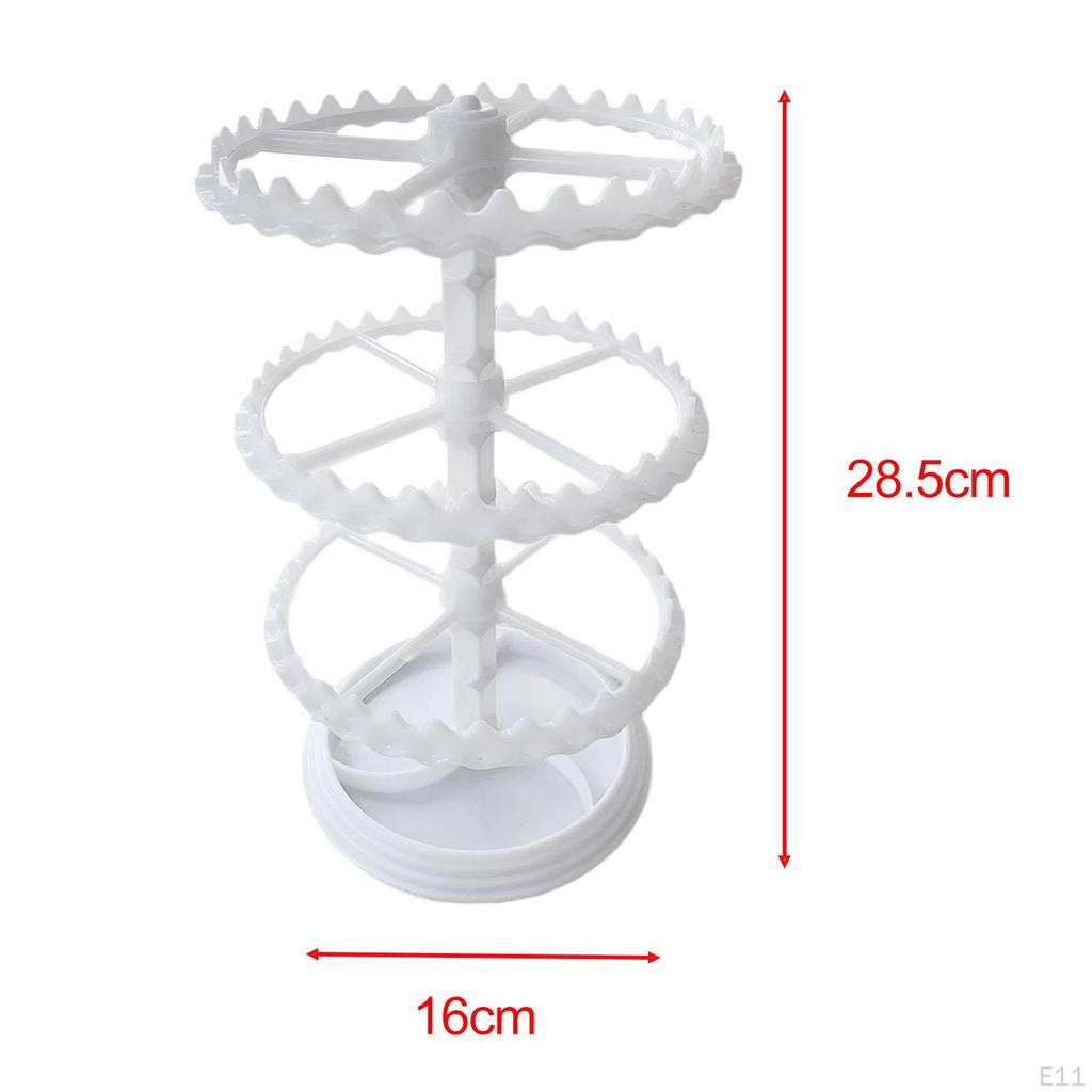 Earring Organizer Holder,Rotating Hanging Rack,Jewelry Display Stand,Storage Rack for Necklace