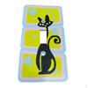 Cat Design Toggle Switch Wall Plate, Replacement Cover for Living Room