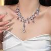2025 High-End Gothic Punk Necklace: Y2K Dark Style Clavicle Chain for Women