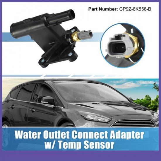 Water Outlet Connect Adapter with Sensor Single  for Ford EcoSport 2018-20