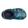 Crocs lightweight and wear-resistant children's cotton sandals in blue-green children's model